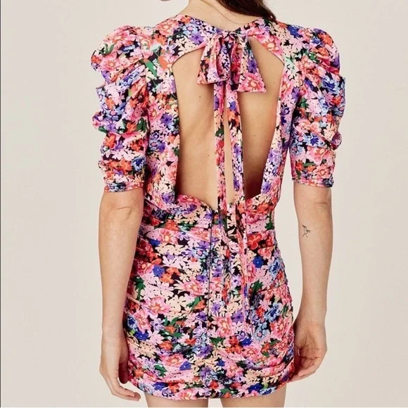 For Love And Lemons Bouquet mini dress size small - Picture 3 of 6